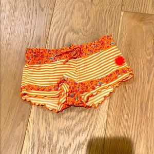 Cute little girls swim shorts
